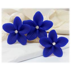 Blue Hair Flowers