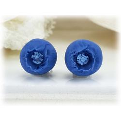 Petite Blueberry Stud Earrings