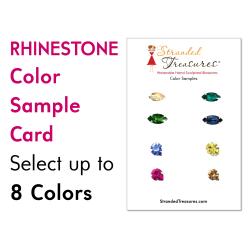 Rhinestone Color Sample Card