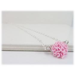 Tiny Carnation Necklace