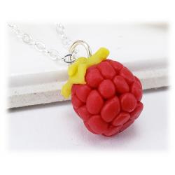 Tiny Raspberry Necklace